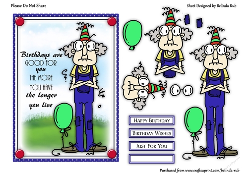 Gus - Live Longer Quick Card