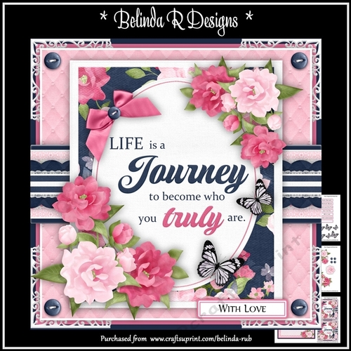 Life is a Journey Mini Card Kit