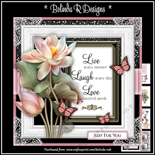 Live, Laugh, Love Mini Card Kit