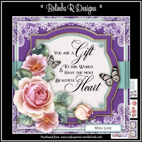Beautiful Heart3 Mini Card Kit