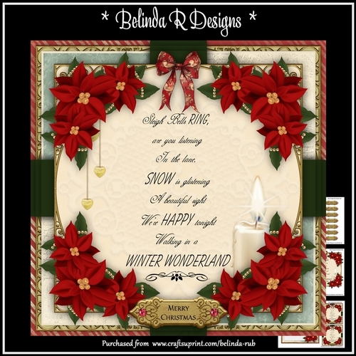 Vintage Carols2 Mini Card Kit