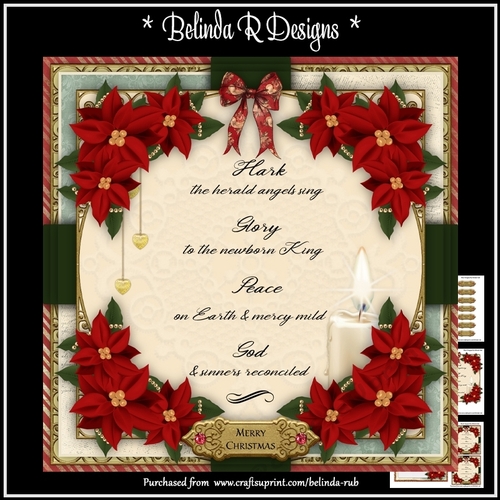 Vintage Carols4 Mini Card Kit