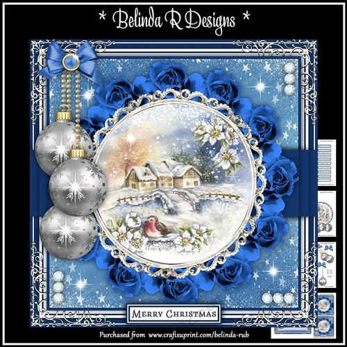 Beautiful Christmas3 Mini Card Kit