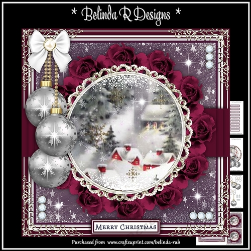 Beautiful Christmas4 Mini Card Kit
