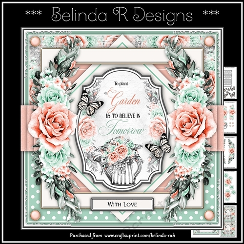 Floral Happiness3 Mini Card Kit