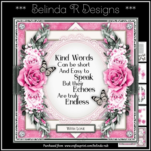 Floral Happiness5 Mini Card Kit