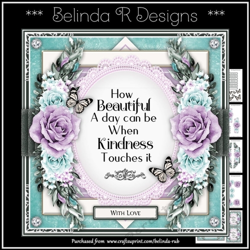 Floral Happiness6 Mini Card Kit