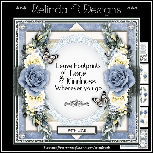 Floral Happiness10 Mini Card Kit