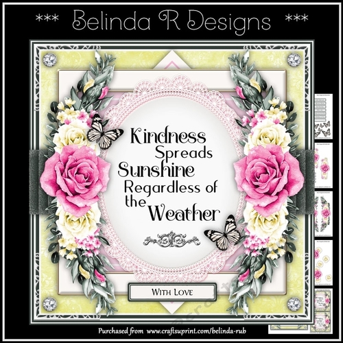 Floral Happiness11 Mini Card Kit
