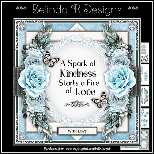 Floral Happiness12 Mini Card Kit