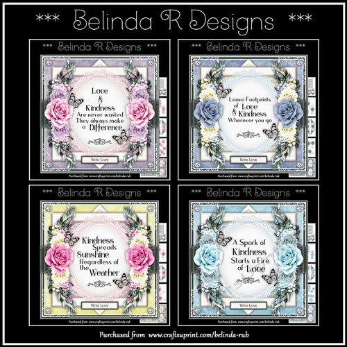 Floral Happiness Bumper Card Kit3