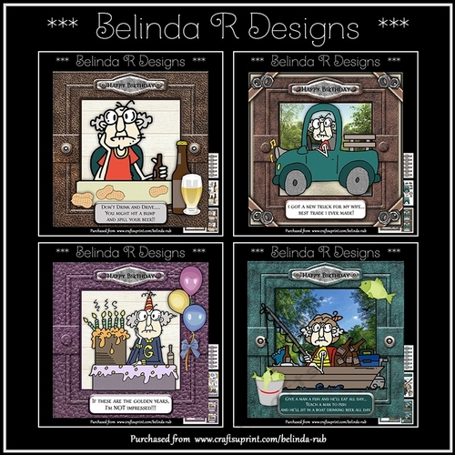 Gus - Humorous Bumper Card Kit