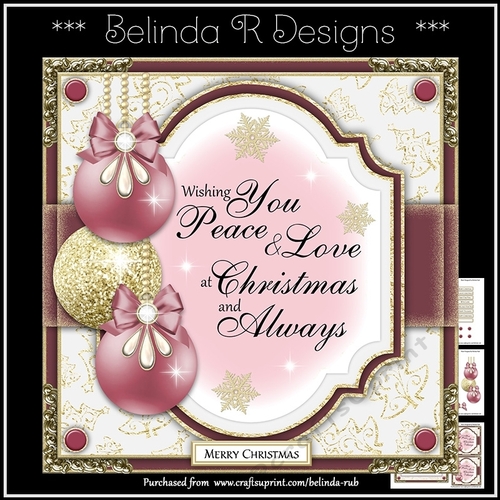 Beautiful Baubles3 Mini Card Kit