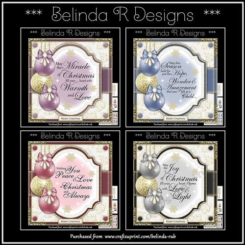 Beautiful Baubles Bumper Card Kit