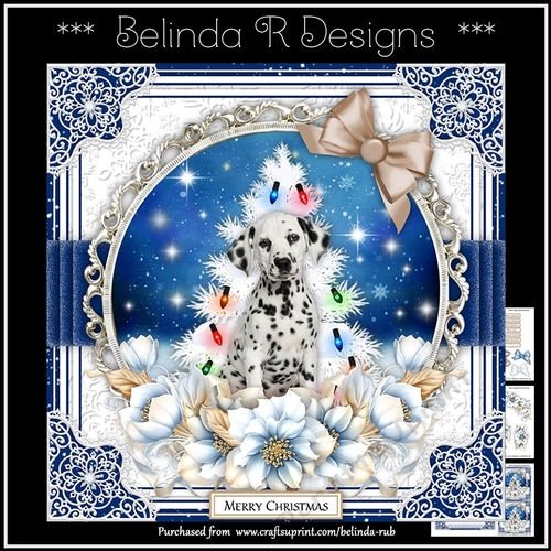 Christmas Dogs14 Mini Card Kit