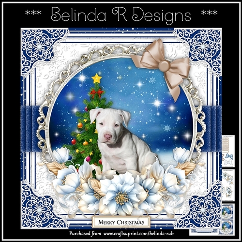 Christmas Dogs15 Mini Card Kit