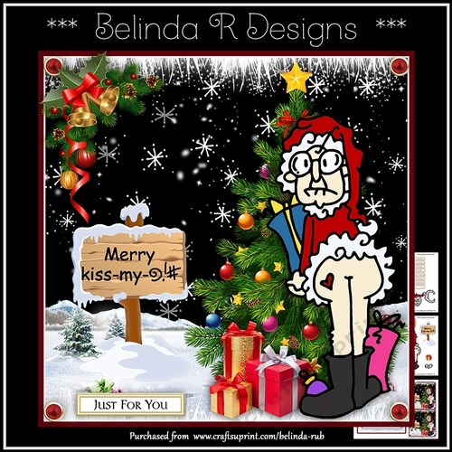 Gus - Merry kiss my.... Mini Card Kit