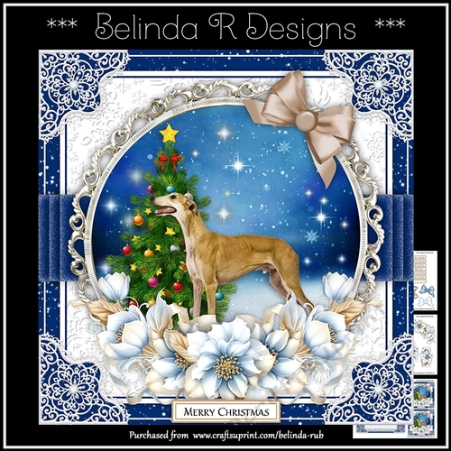 Christmas Dogs23 Mini Card Kit