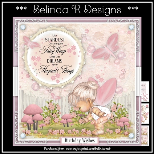 Fairy Wishes Mini Card Kit