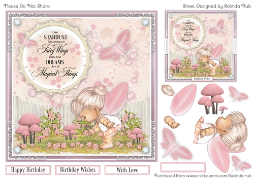 Fairy Wishes Quick Card