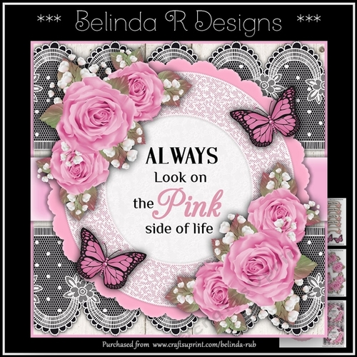 Pink Birthday Card Kit