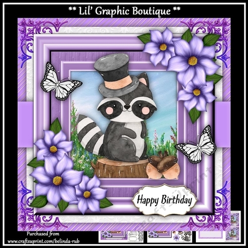 Animal Birthday 2 Card Kit