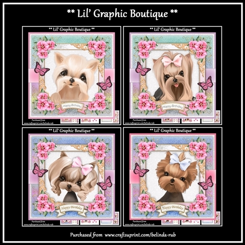 Doggy Birthday Card Bumper Kit