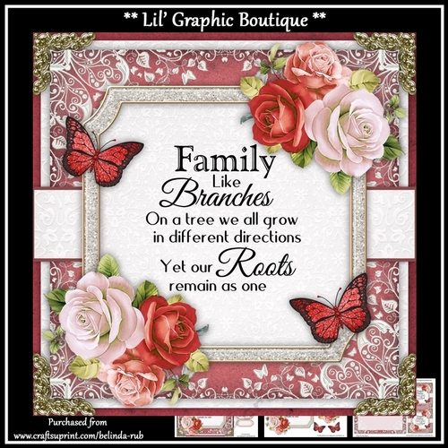 Family Birthday Card Mini Kit
