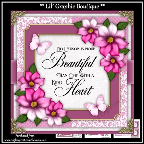 Beautiful Heart Mini Card Kit