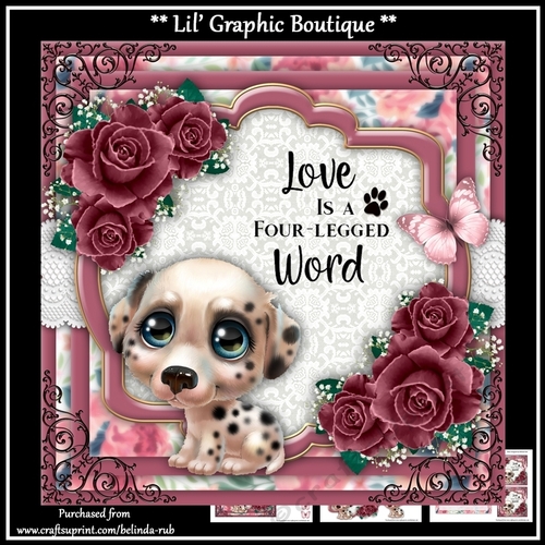 Puppy Love2 Mini Card Kit