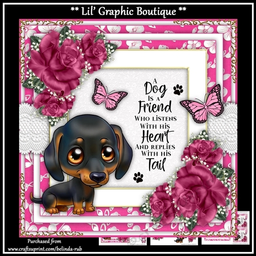 Puppy Love3 Mini Card Kit