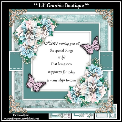 Birthday Wishes2 Mini Card Kit