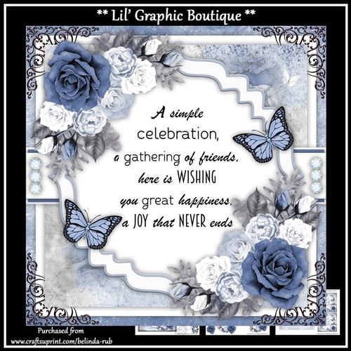 Birthday Celebration Mini Card Kit
