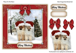Christmas Dog1 Quick Card