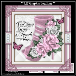 Floral Boot7 Mini Card Kit