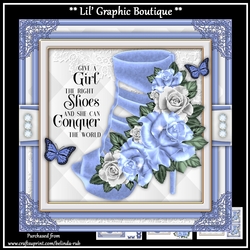 Floral Boot9 Mini Card Kit