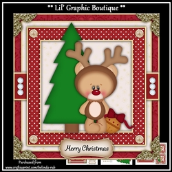 Beary Christmas2 Mini Card Kit