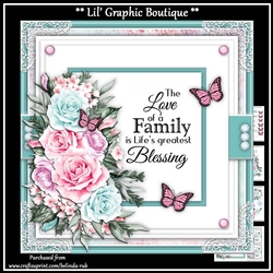 Floral Elegance3 Mini Card Kit