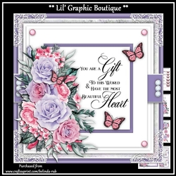 Floral Elegance1 Mini Card Kit