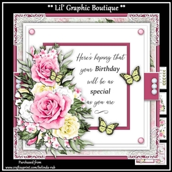 Floral Elegance13 Mini Card Kit