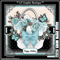 Birthday Basket2 Mini Card Kit