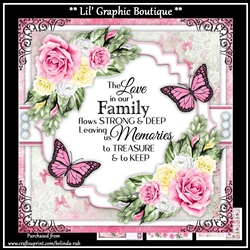 Birthday Floral13 Mini Card Kit