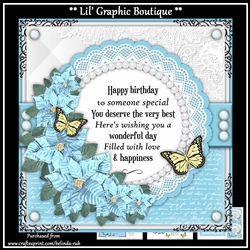 Beautiful Birthday3 Mini Card Kit