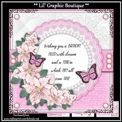 Beautiful Birthday4 Mini Card Kit