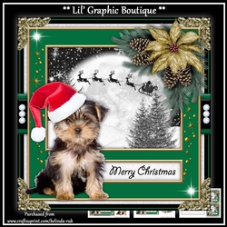 Doggy Christmas2 Mini Card Kit