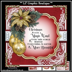 Christmas Magic Mini Card Kit