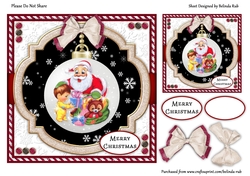 Santa Bauble3 Quick Card