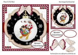 Santa Bauble5 Quick Card