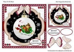 Santa Bauble6 Quick Card