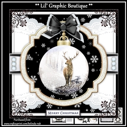 Wildlife Bauble2 Mini Card Kit